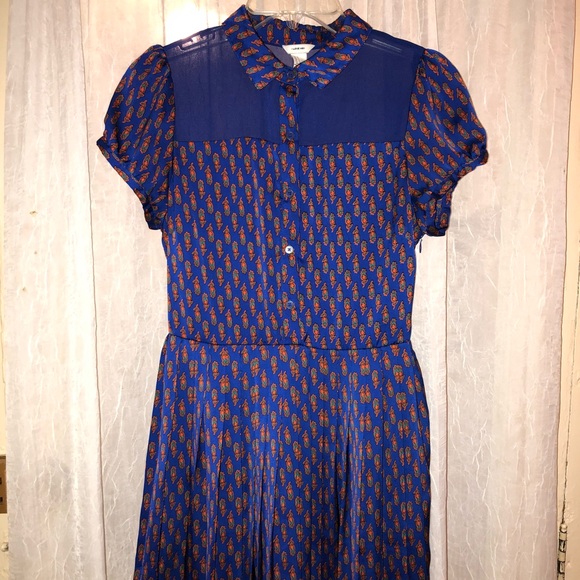 Forever 21 Vintage Inspired Pleated Dress - Picture 1 of 8